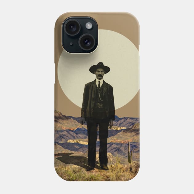Man in Texas Phone Case by SilentSpace