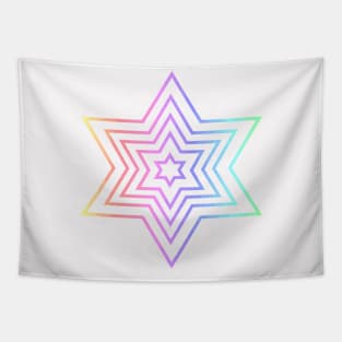 5 Points Star Tapestry