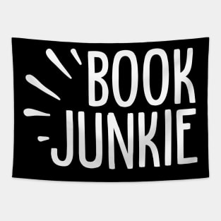 Book Junkie bookish gift Tapestry