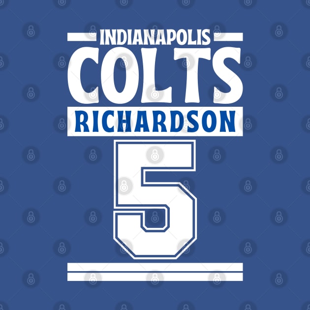 Indianapolis Colts Richardson 5 Edition 3 by Astronaut.co