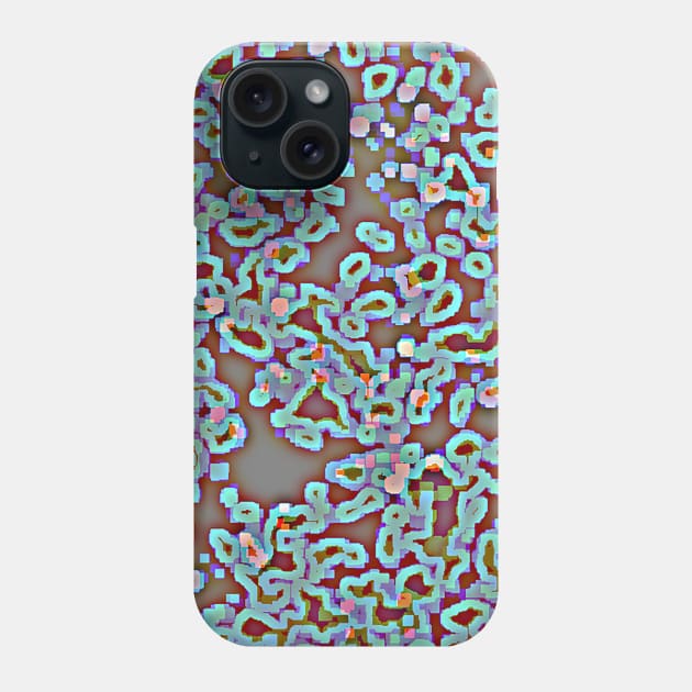 surrounded and limited color science Phone Case by Marccelus