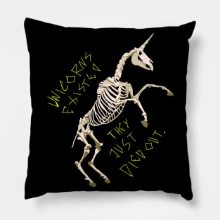 dead unicorn Pillow