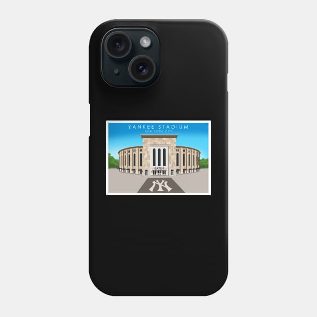 Yankee Stadium Phone Case by Omega Art