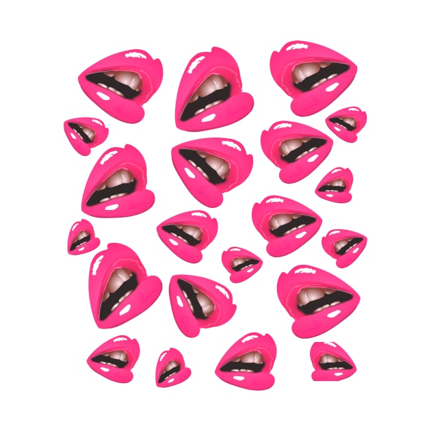 LIPS INVASION by GLOBAL SHIRTS