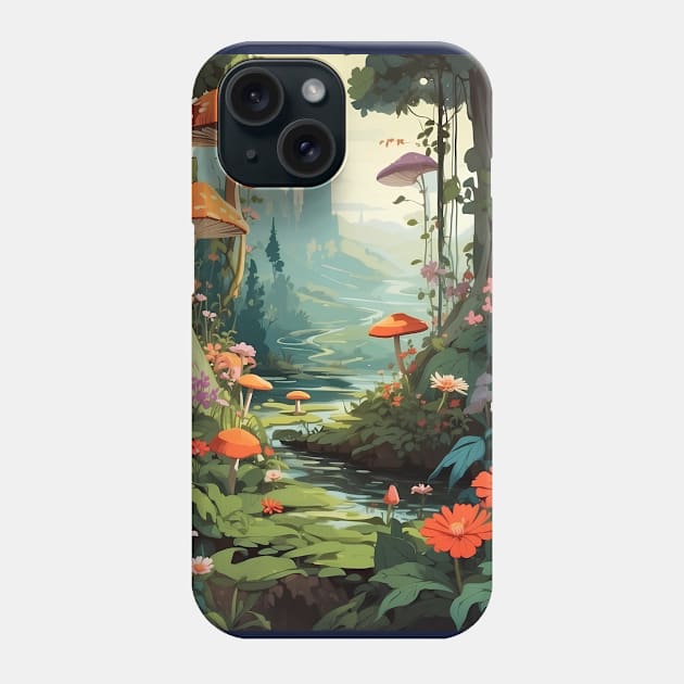 Enchanted Forest Phone Case by VivaLaRetro