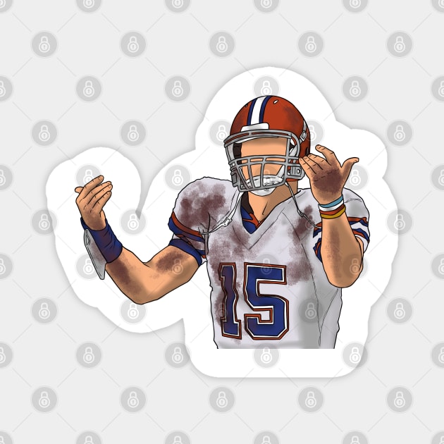 Tim Tebow Magnet by SickSticksCo