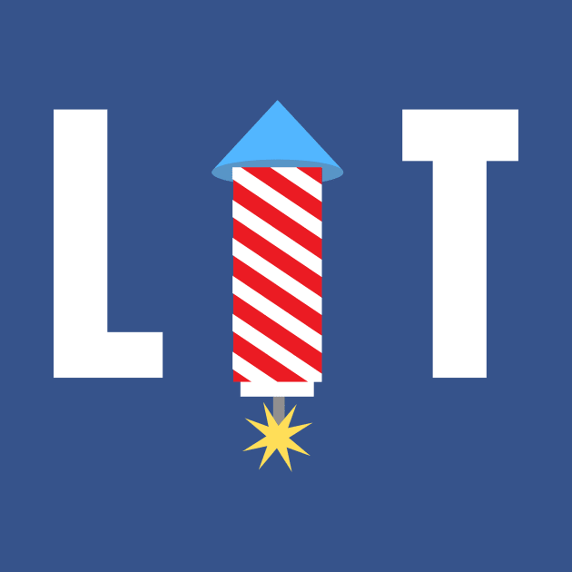 Lit - 4th of July Fireworks by Craftee Designs