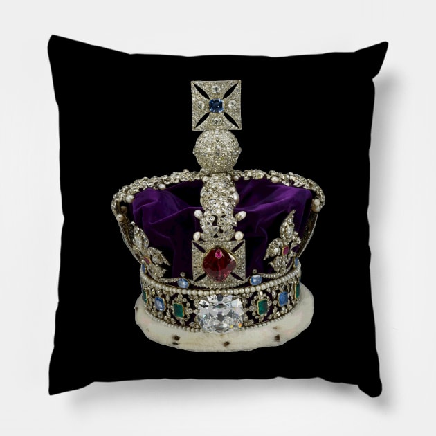 Imperial State Crown Pillow by byb