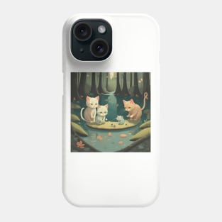 Playing kittens Phone Case