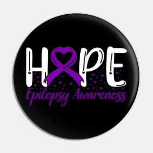 Epilepsy Awareness Epilepsy Awareness Hope Pin