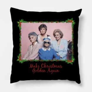 Merry Golden Girls Pillow