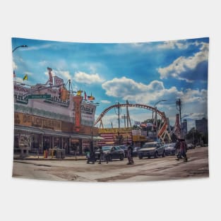 Coney Island Luna Park Brooklyn NYC Tapestry