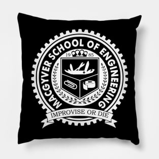 Macgyver School Of Engineering Pillow