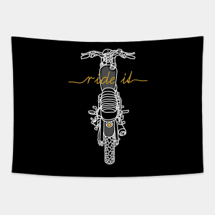 Ride it (Dark Color) Tapestry