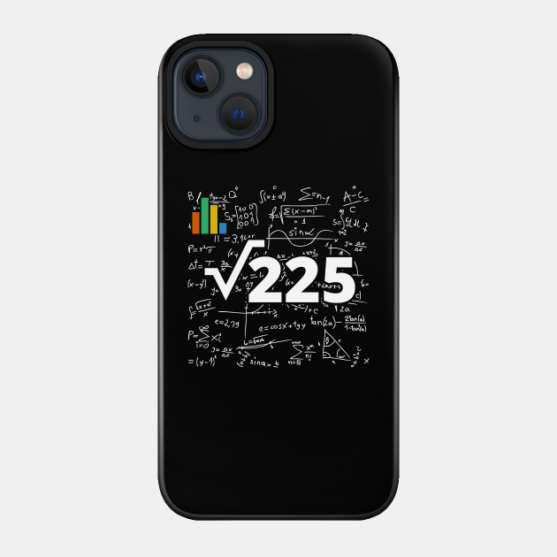 Cool 15th Birthday Math Wizard - Cool 15th Birthday Math Wizard - Phone Case