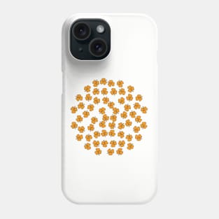 Shamrocks Golden Phone Case