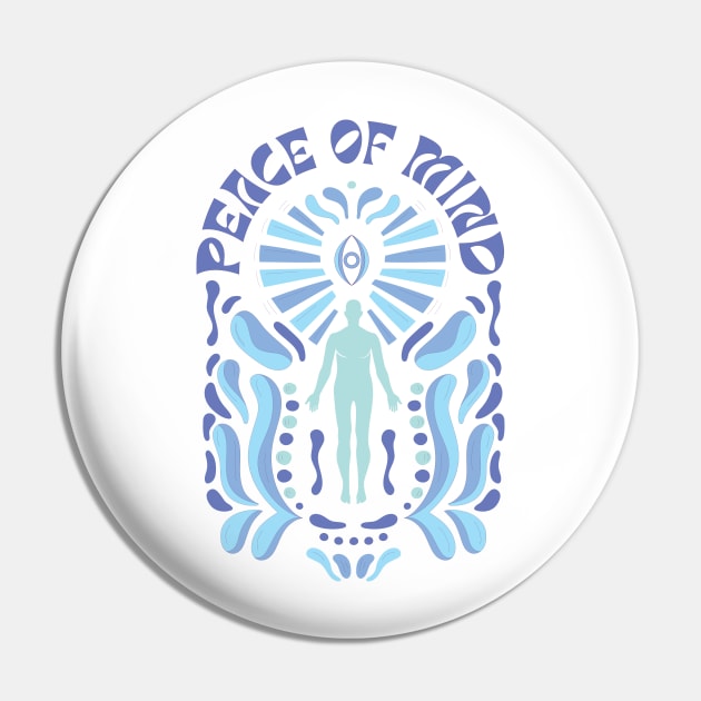 Peace of Mind Pin by CEYLONEX