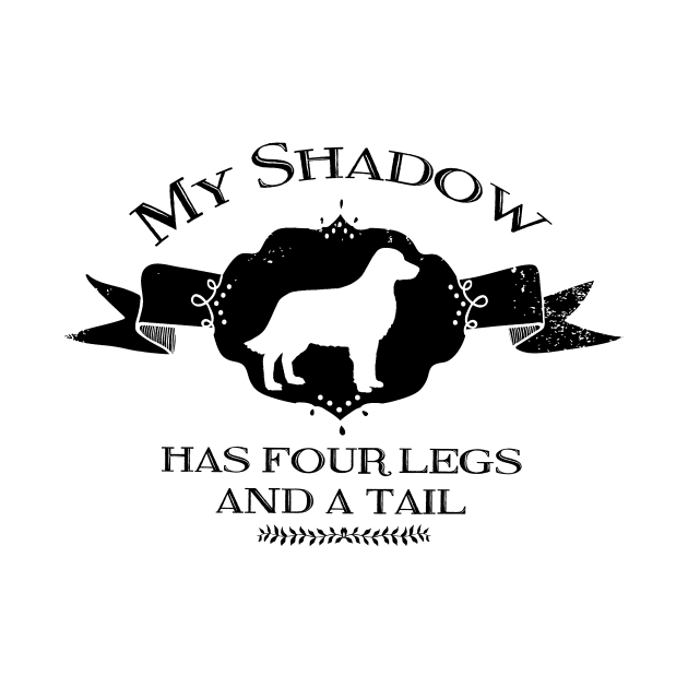 My Retriever Shadow by You Had Me At Woof