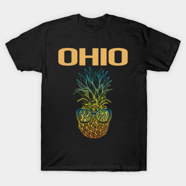 Discover Cool Pineapple Ohio State - Ohio - T-Shirt