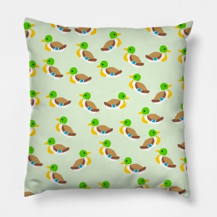 Cute Ducks Pattern Pillow