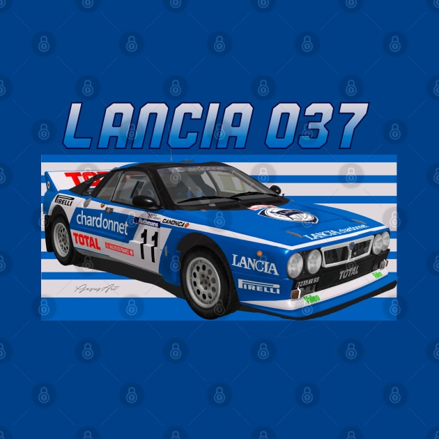 Lancia 037 Group B Total by PjesusArt