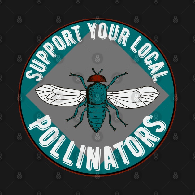 Support Fly Pollinators by Caring is Cool