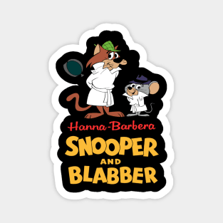 Super Snooper And Blabber Mouse Magnet