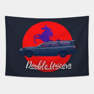 Double Unicorn Tapestry