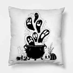 Halloween Ghosts Pillow