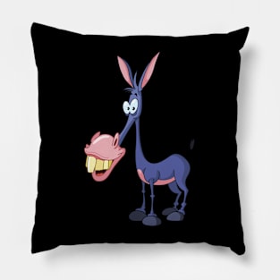 Funny Donkey Donkey Face smile Donkey Pillow