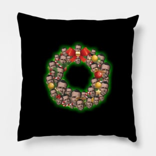 John McClane Die Hard Multiface Christmas Wreath Pillow