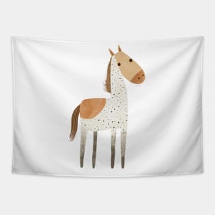 Hourse minimalist Tapestry