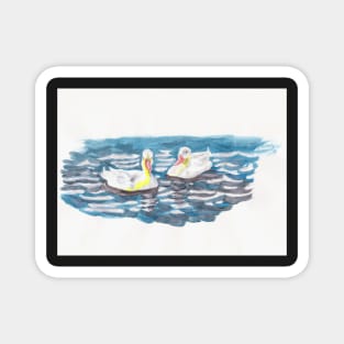 Puddle Ducks Magnet