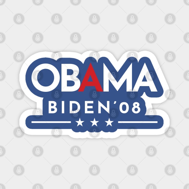 Obama Biden 08 Magnet by Suva