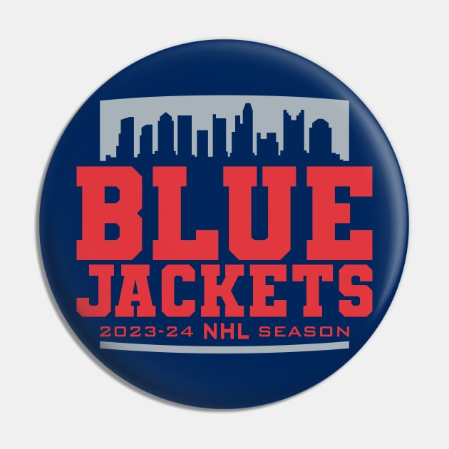 Blue Jackets Hockey 2023-24 Pin by Nagorniak