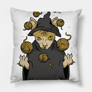 Wizard-cat Pillow