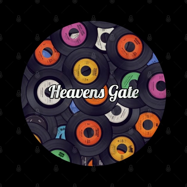 Heavens Gate / Vinyl Records Style by Mieren Artwork 