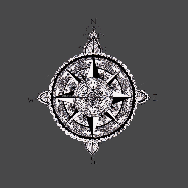 Compass - Drawing - T-Shirt