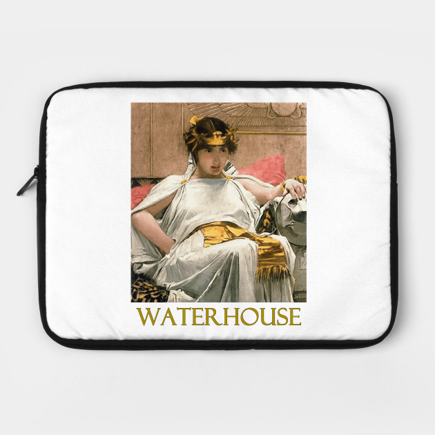 Cleopatra By John William Waterhouse Egypt Laptop Case Teepublic