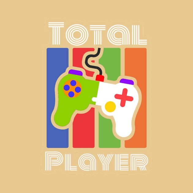 Total Player, Gaming Design by AlondraHanley