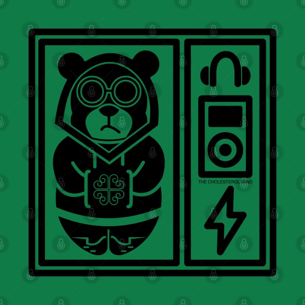 GEEK BEAR: MUSIC by cholesterolmind