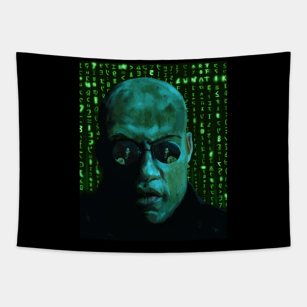 Morpheus Tapestry by Art Of Lunatik