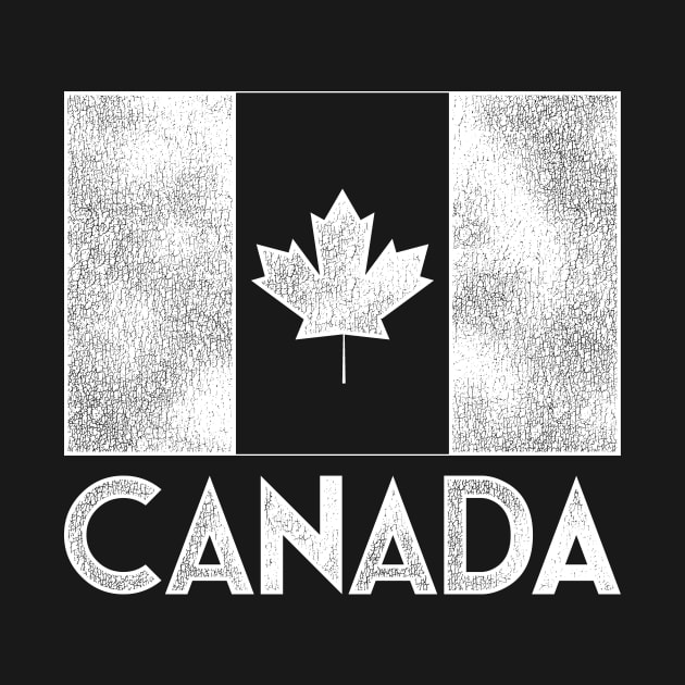 Canada Flag Vintage Canadian by shirtsyoulike