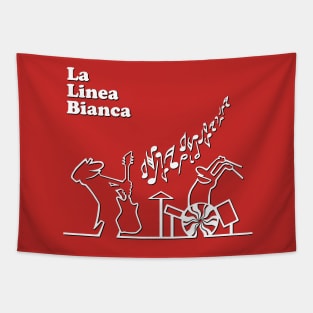 La Linea Bianca Tapestry