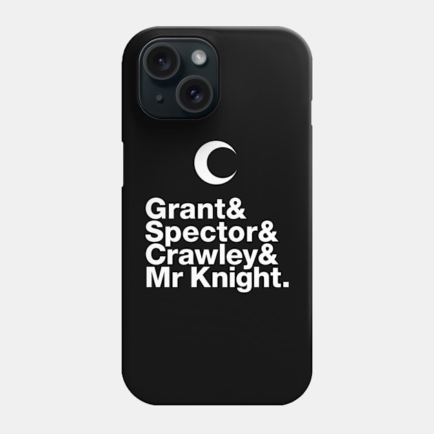 Phases of the Moon Knight 2: Experimental Jetset Phone Case by HustlerofCultures