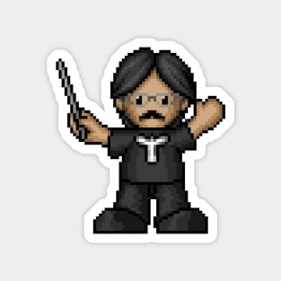 Nobuo Uematsu Pixelart Magnet