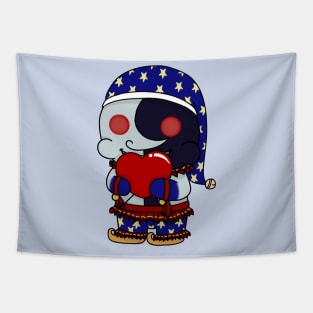 fnaf security breach moondrop valentine chibi Tapestry