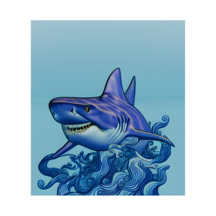 Blue Shark T-Shirt