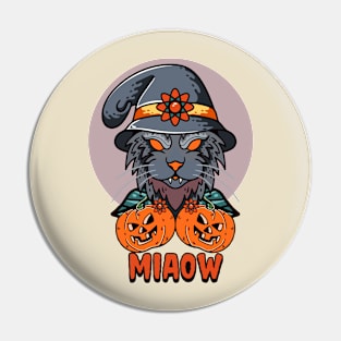 Vintage Design Halloween 2022 Art and merch Pin