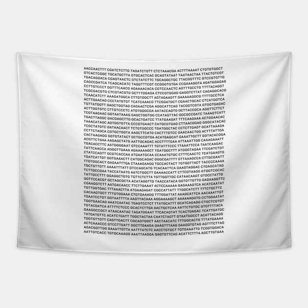 Genome ATGC DNA base pairs genes Tapestry by labstud